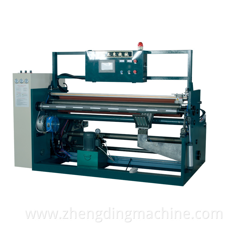 Hot sale imported rodless cylinder to cut material automatically high speed rewinding machine